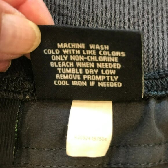 Tek Gear Cropped Sweatpants Charcoal Gray Elastic With Pockets Drawstring Active - Picture 9 of 14